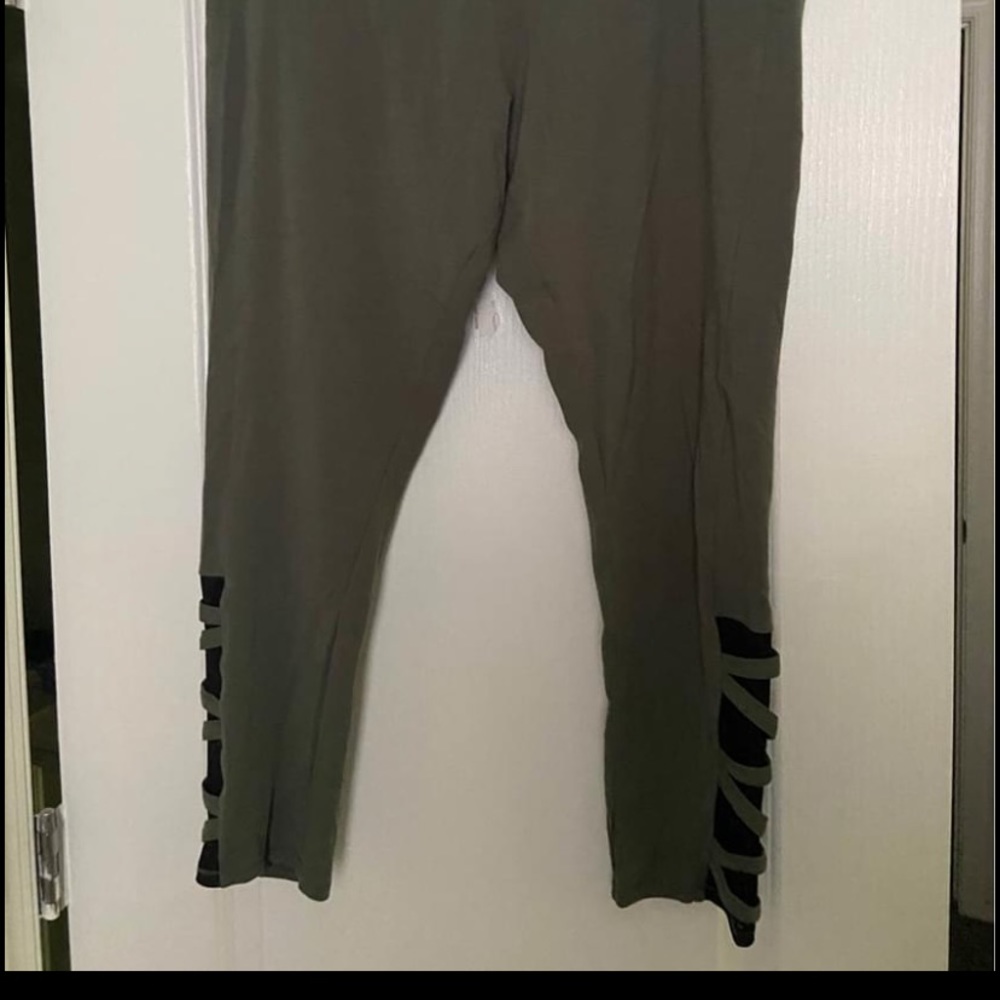 Olive Green Leggings